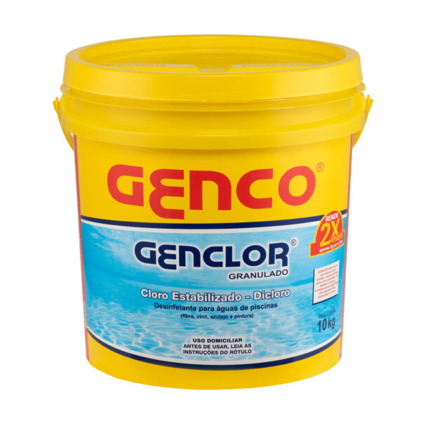 Cloro dicloro estabilizado genclor 10kg