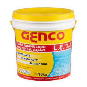 Cloro L.E 3 em 1 multipla ação 10kg