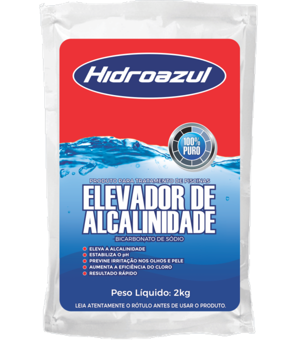 Elevador de alcalinidade pó 2kg