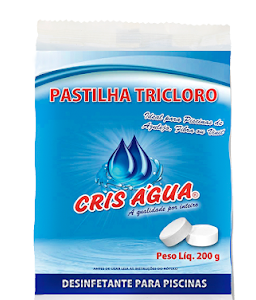 Pastilha tricloro desinfetante 200g