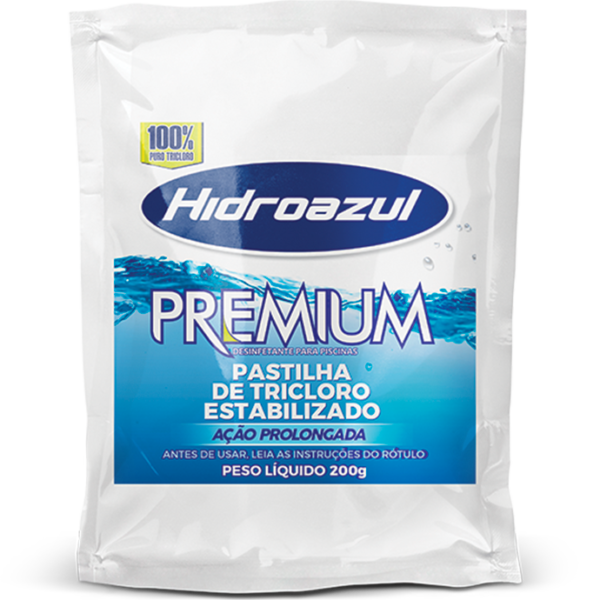 Pastilha de tricloro estabilizado premium 200g