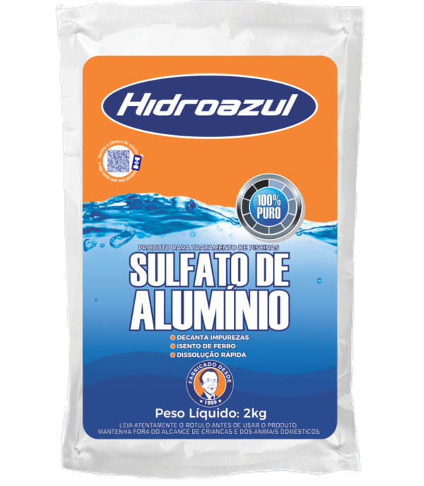 Sulfato de alumínio pó 2kg