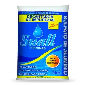 Sulfato de alumínio decantador 2kg