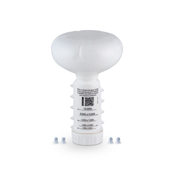 Mini clorador flutuante