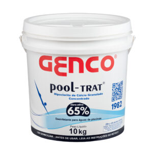 Cloro hipoclorito de cálcio pool-trat 65% 10kg