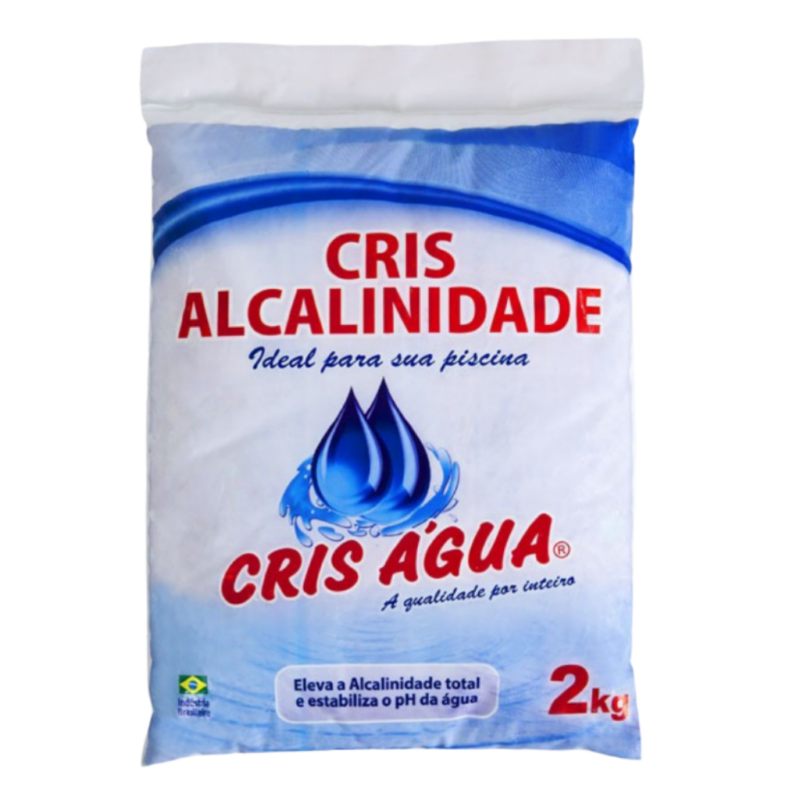 Elevador De Alcalinidade Cris Água - 2kg (Bicarbonato De Sódio)