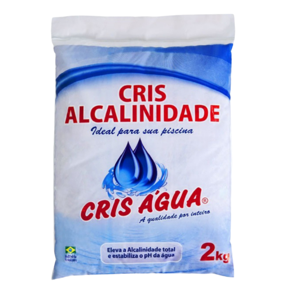 Elevador De Alcalinidade Cris Água - 2kg (Bicarbonato De Sódio)