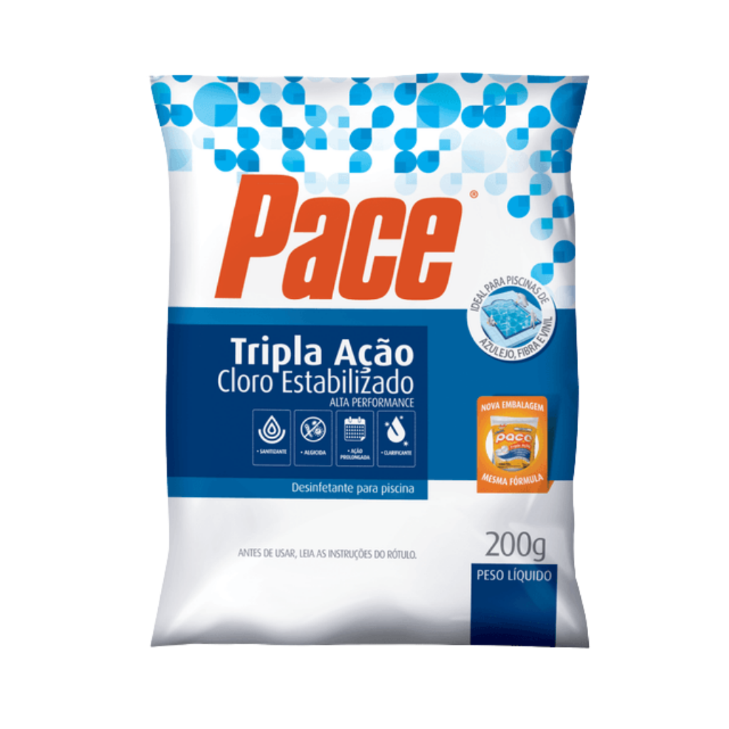 Pace Tripla Ação 200g