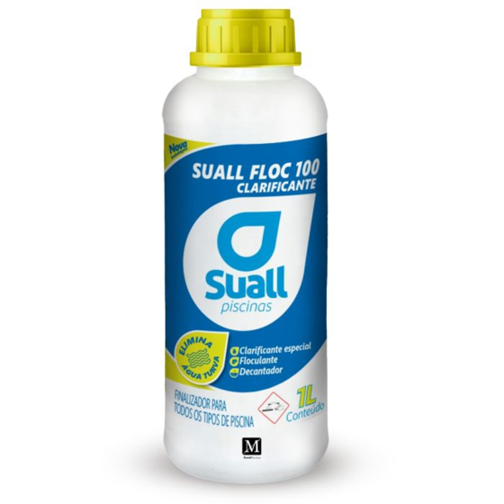 Clarificante Liquido 1 Litro Suall Floc 100 Suall
