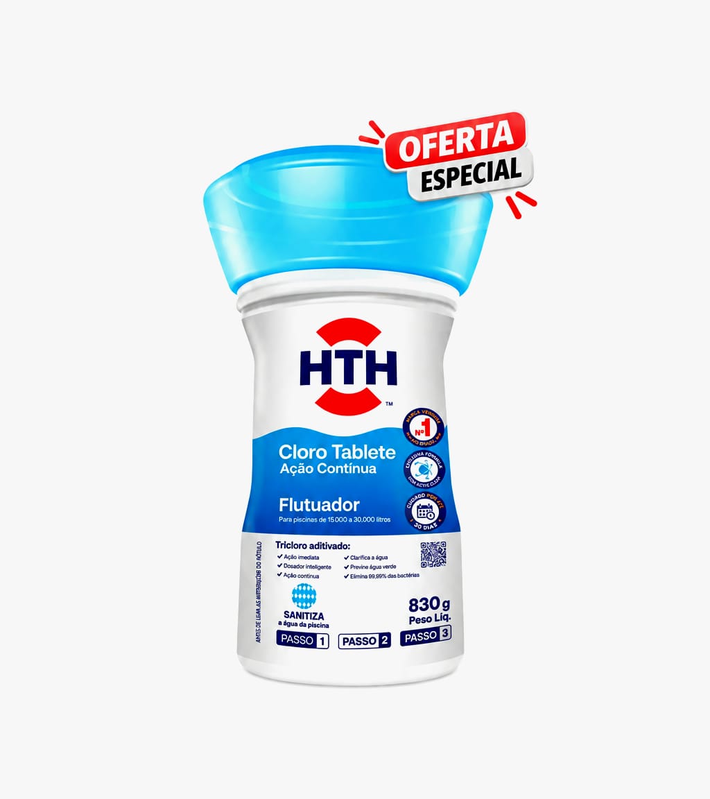 Cloro Flutuador – 830g hth®